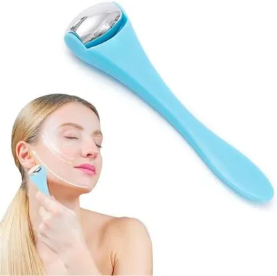 Produktbild von 2-in-1-Augen- und Gesichtsroller zur Kühlung, gegen Schwellungen und für die Porenpflege