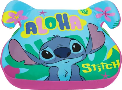 Zdjęcie produktu dla SEVEN Podsedák do auta Lilo and Stitch tvrzený polyethylen, polstrování Polyester, 22 - 36 Kg
