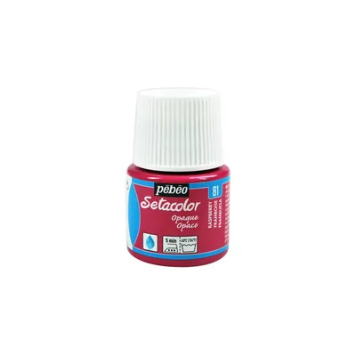 Produktbild von Textilfarbe Setacolor opak - Himbeere - 45 ml