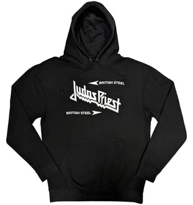 Obrázok produktu pre Judas Priest British Steel Logo Black M Mikina