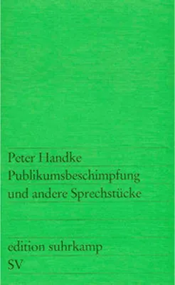 Productafbeelding van Publikumsbeschimpfung und andere Sprechstücke