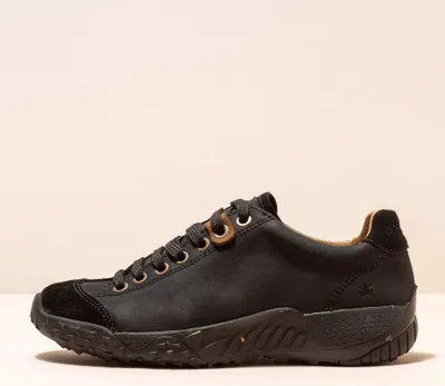 Produktbild von El Naturalista Schuhe Herren/Damen N5622 PLEASANT-LUX SUEDE BLACK/GORBEA Farbe Schwarz
