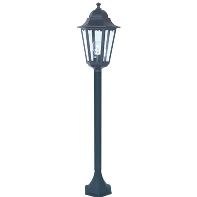 Produktbild von Ranex 5000.037 Stehleuchte Classico Aluminium, Außen-Bodenbeleuchtung, Schwarz, Aluminium, IP44, Eingang, Fassade, Garten, Terrasse, Transparent