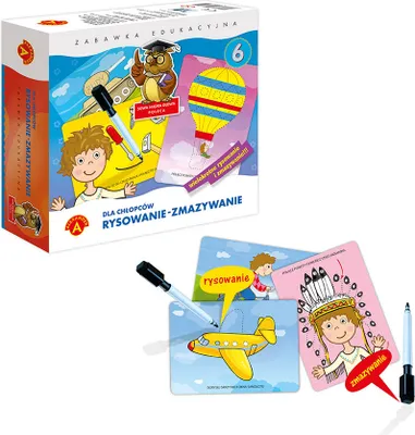 Produktbild von Rysowanie-zmazywanie 6 Dla chlopcow