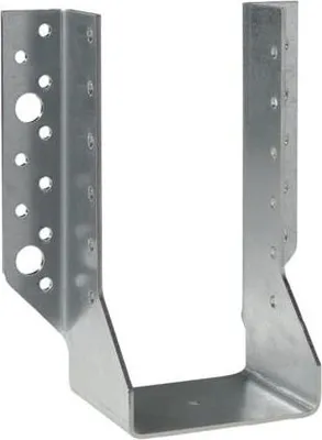 Produktbild von SIMPSON Außenflügel-Balkenschuh - T.380 x B.76 x H.152 mm - St.2mm - SLE380/76/2