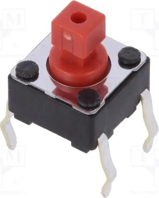 Zdjęcie produktu dla 2 mikrosensory THT, wymiary: 2 x 6 x 3,5 mm, typ: SKHHDGA010, mikrosensor T, siła: 2,6 N, prąd: 0,05 A, napięcie: 12 VDC