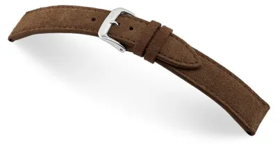 Productafbeelding van Elzusha - Vintage Suède Vervangende Horlogeband 20mm