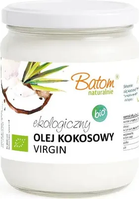 OLEJ KOKOSOWY VIRGIN BIO 500 ml - BATOM