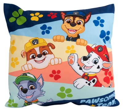 Image de Paw Patrol Coussin - Team Boy - Coussin décoratif Oreiller 30 x 30 cm