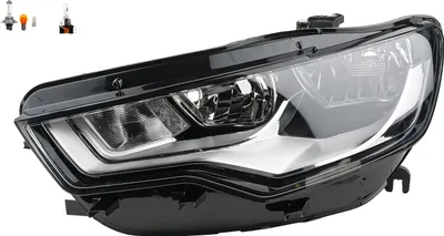 Produktbild von Scheinwerfer passend für Audi A6 4G 04/11-08/14 Links Leuchtmittel 4G0941003 4G0941003M Johns