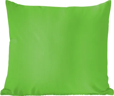 Produktbild von MuchoWow® Zierkissen Sofakissen Wohnzimmer Dekokissen 40x40 cm Grün - Farben - Natur - Foto Kissen - Schlafzimmer Dekoration