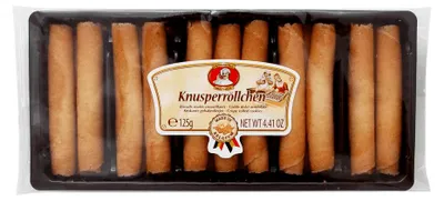 Produktbild von Pâtisserie Mathéo Knusperröllchen 125g