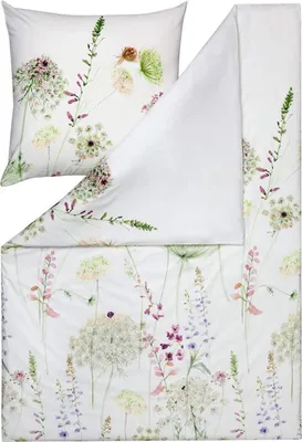 Produktbild von Estella Interlock Jersey Bettwäsche Meadow 6948-530 grün 135x200