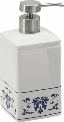 Immagine prodotto di CIXI Distributore di sapone, porcellana, blu/bianco