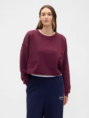 Produktbild von GAP Oversize Crop Sweatshirt, schweres Material XXL
