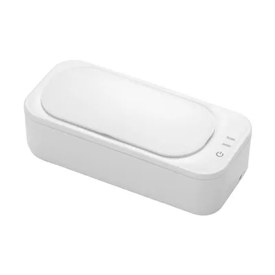 Produktbild von Ultraschallreiniger, 47000 Hz Ultraschallgerät, 350 ml Fassungsvermögen, Dualmodus, für Brillen, Zahnprothesen, Schmuck, Ringe und Münzen