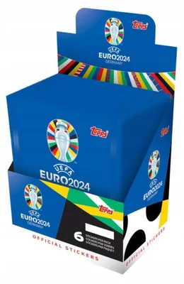 Obrázek produktu pro UEFA EURO 2024 Německo - Sběratelské samolepky - 1 sáček