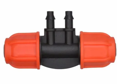 Zdjęcie produktu dla Aquanax AQS007, część łącząca dwa T od 9/12 do 4/7 mm, 5 sztuk w opakowaniu
