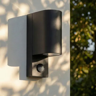 Produktbild von Maxkomfort Außenwandleuchte 1267E1-BK Up-Down 2x GU10 mit Sensor