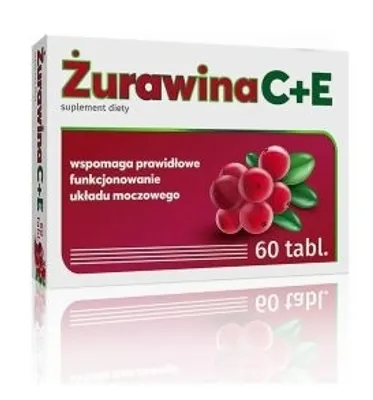 Obrázok produktu pre Żurawina C+E, 60 tabletek