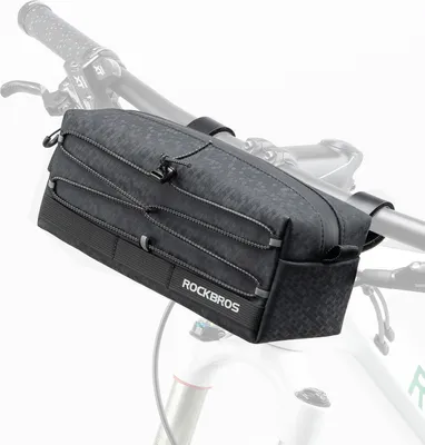 Zdjęcie produktu dla ROCKBROS torba na ramę torba na kierownicę torba rowerowa z paskiem na ramię 2L