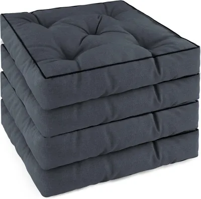 Produktbild von Stuhlkissen 4er Set 45x45 cm, 9 cm dick