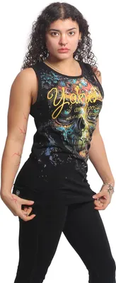 Obrázok produktu pre Dámske tričko Yakuza Choosen Urban Tank, čierne, M