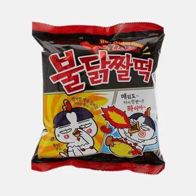 Produktbild von Samyang | Zzaldduk-chips - Scharfer Buldak-geschmack - 120g - Snacks - Koreanische Geschmäcker