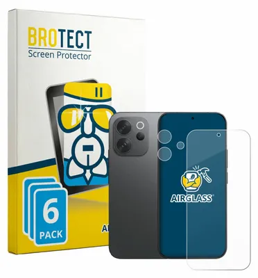 Produktbild von 6x BROTECT Schutzglas für Vivo V70 (Display+Kamera) Schutzfolie Panzer Folie Glas Display Schutz klar