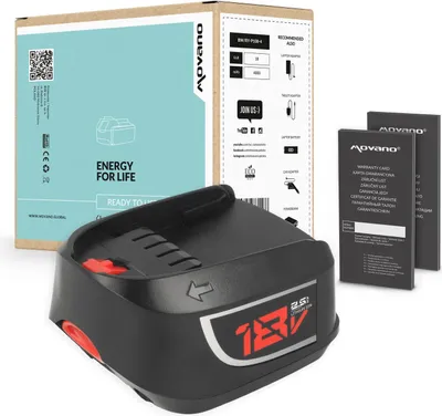Produktbild von Akku für Bosch Elektrowerkzeuge PBA 18V 2,5Ah mit Ladeanzeige, feuerfest