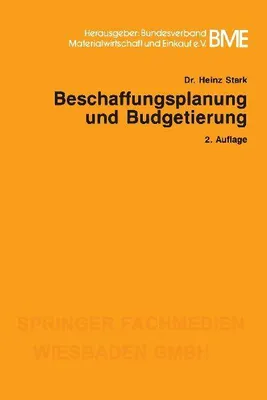 Produktbild von Beschaffungsplanung und Budgetierung