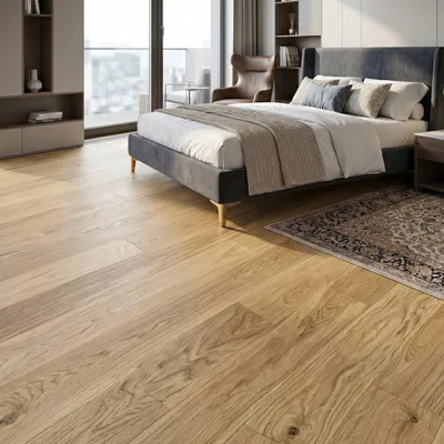 Zdjęcie produktu dla Podłoga drewniana Dąb Family Szczotkowany 1-Lamelowy 14 mm, BC8-DBE1-L05-XXR-K14155-F