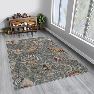 Immagine prodotto di Conceptum Hypnose, Woopamuk244, Tappeto (160 x 230), 70% COTONE / 30% POLIESTERE, Multicolore, 160 x 230 cm