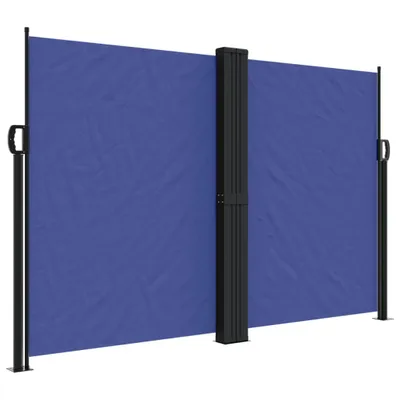 Produktbild von vidaXL Seitenmarkise Ausziehbar Blau 160x1000 cm