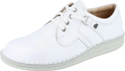 Immagine prodotto di Finn Comfort, Vaasa, uomo, scarpe stringate, bianco, pelle, NUOVO - scarpe da uomo, bianco