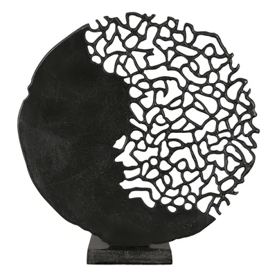 Produktbild von Casablanca by Gilde Dekofigur Skulptur Osaka schwarz H. 44 cm,43491