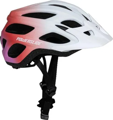 Image de Casque Powerslide Road Fading blanc, rose 58-62 cm pour homme, femme blanc, rose 58-62 cm