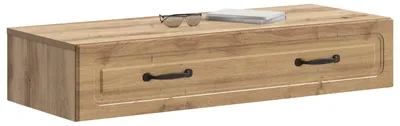 Obrázok produktu pre Nástenný bočný stôl Dub artisan 87,5 x 34,5 x 17 cm