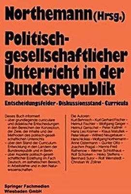 Zdjęcie produktu dla Politisch-gesellschaftlicher Unterricht in der Bundesrepublik