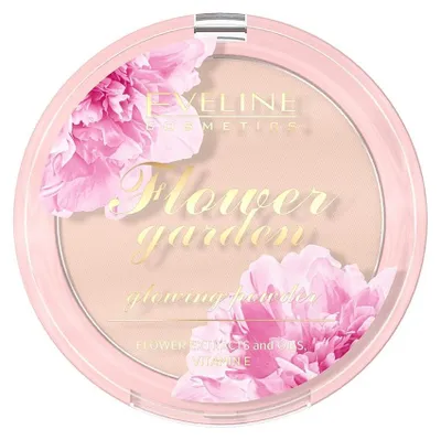 Obrázek produktu pro Eveline Flower Garden Pudr pro Zářivý Vzhled 8g