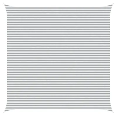 Immagine prodotto di Tenda da sole vidaXL grigio chiaro e bianco 6 x 6 m 100% poliestere Oxford