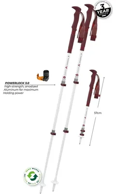 Produktbild von Komperdell Damen Wander- & Trekkingstock Tramontana Ti Weiß