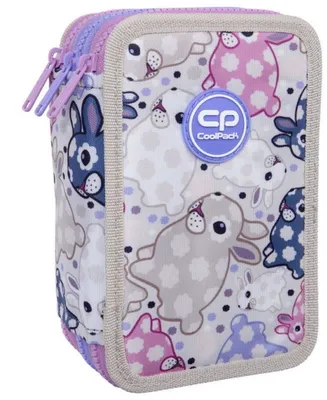 Obrázok produktu pre Coolpack Jumper 3 White Bunny 3-komorový peračník na príslušenstvo