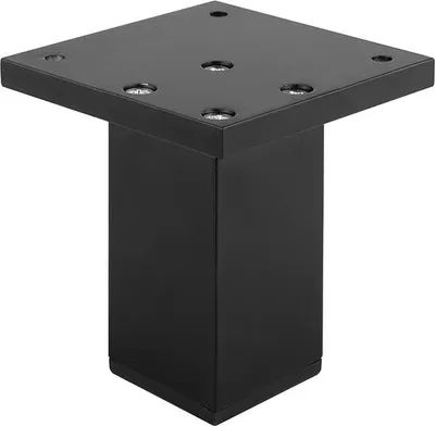 Image de Pied de meuble FA006 80mm noir mat