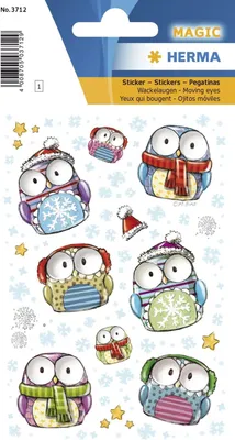 Zdjęcie produktu dla Schmucketikett Winter Eule