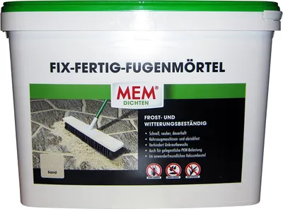 Produktbild von MEM Fix-Fertig-Fugenmörtel  25 kg Farbton Sand