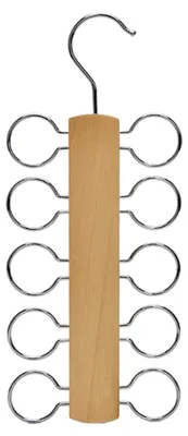 Produktbild von Schal-Kleiderbügel – platzsparender Organizer für Schals, Krawatten, Socken und Handtücher