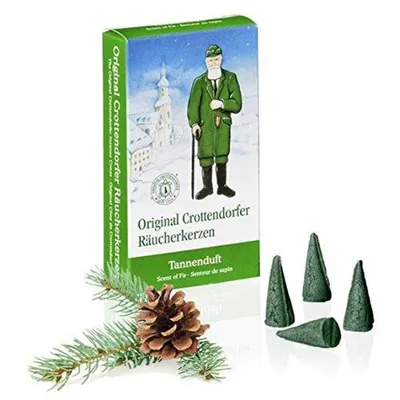 Produktbild von Original Crottendorfer - 4er Set Räucherkerzen Räucherkegel - versch. Düfte