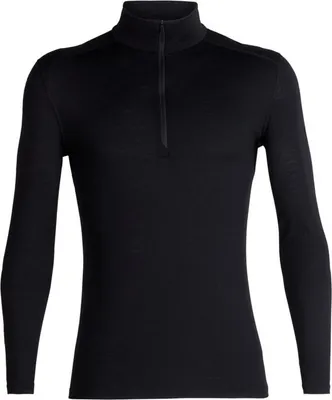Produktbild von Icebreaker Merino 200 Oasis Langarm-baselayer Schwarz L Herren Schwarz L