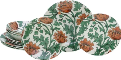 Produktbild von CreaTable, 16888, Florentina Bunt, Tellerset 12-tlg, Steingut